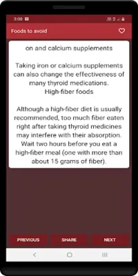 Thyroid Diet Tips - Hypothyroi android App screenshot 0